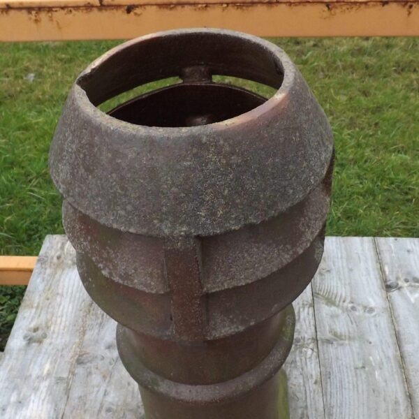 Alternative view of Louvered Chimney Pot