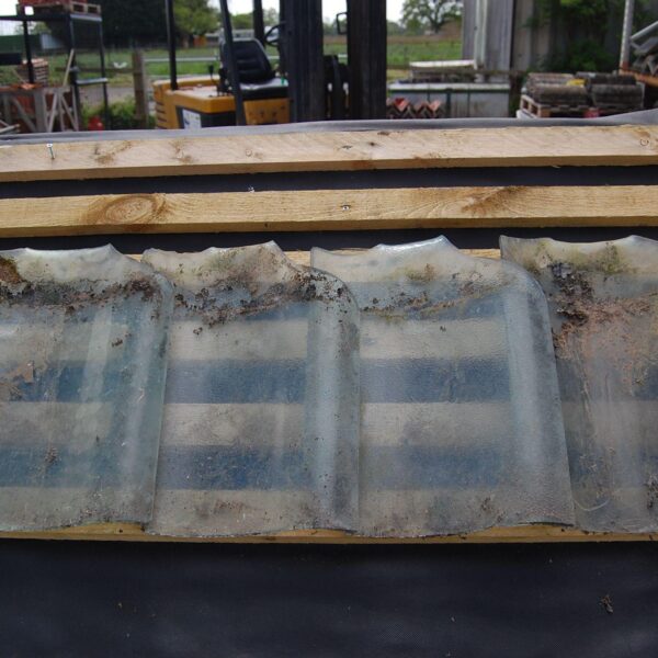 Reclaimed Glass Roof Tiles