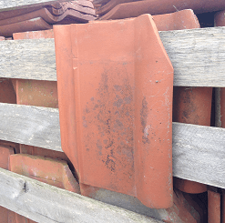 Single Roman, Clay Gaelic roof tiles
