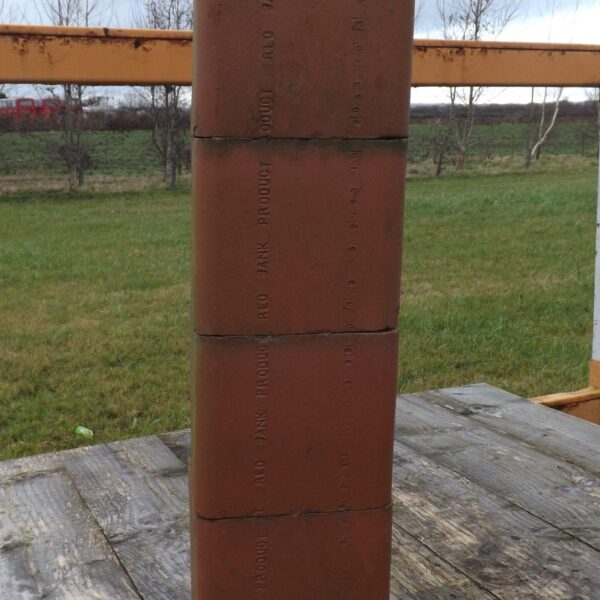 Alternative view of Clay flue liner