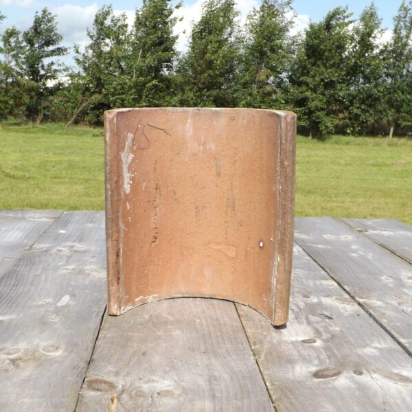Alternative view of Reclaimed clay half round ridge
