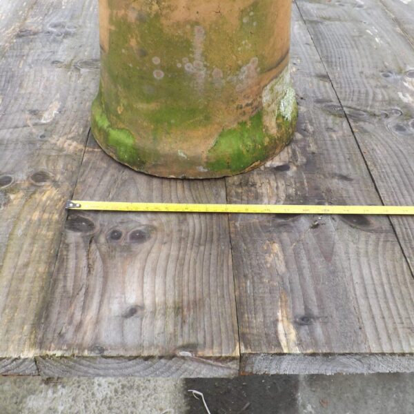 Alternative view of Buff round chimney pot
