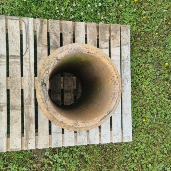 Buff Roll Top Chimney Pot The Reclaimed Company