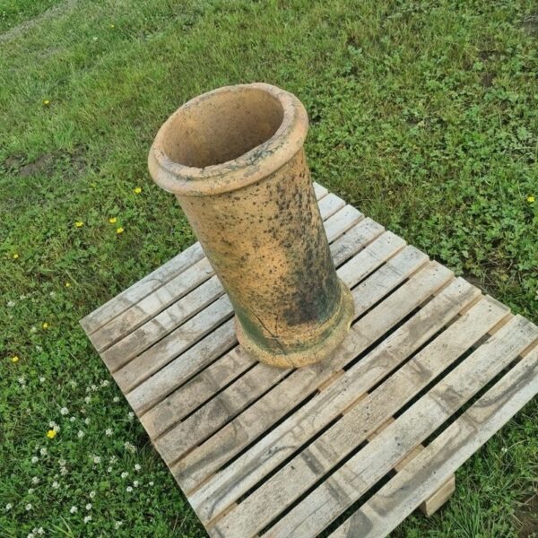 Buff Roll Top Chimney Pot The Reclaimed Company
