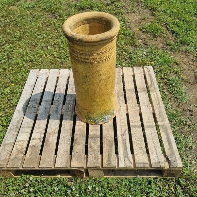 Beautiful Buff Decorative Round Chimney Pot The Reclaimed Company