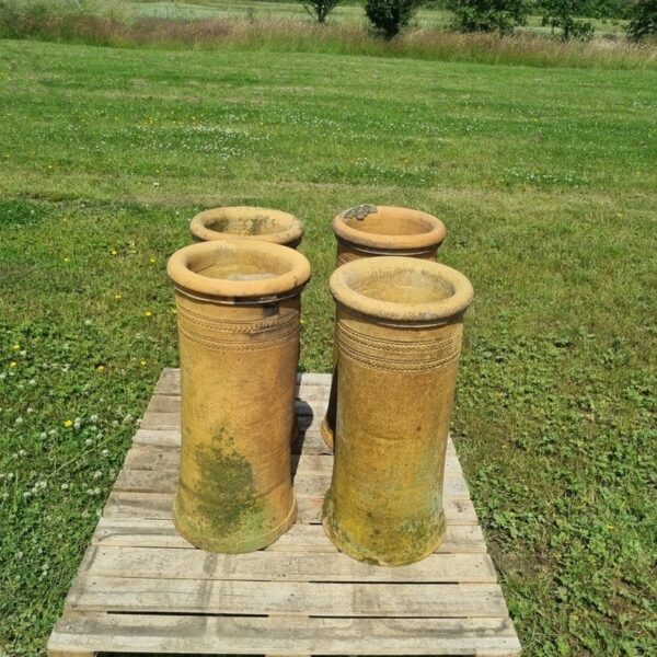 Beautiful Buff Decorative Round Chimney Pot The Reclaimed Company