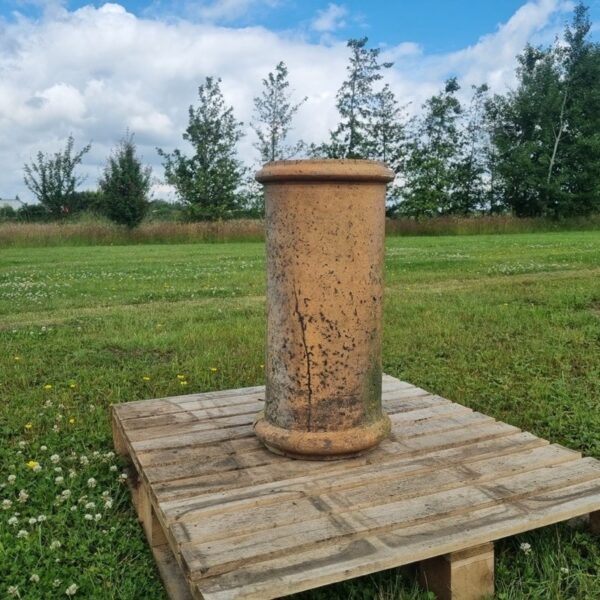 Buff Roll Top Chimney Pot The Reclaimed Company