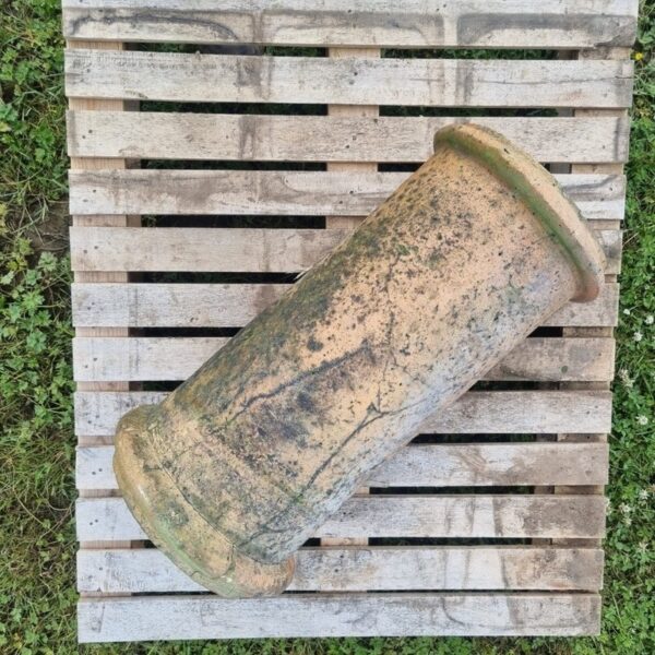 Buff Roll Top Chimney Pot The Reclaimed Company