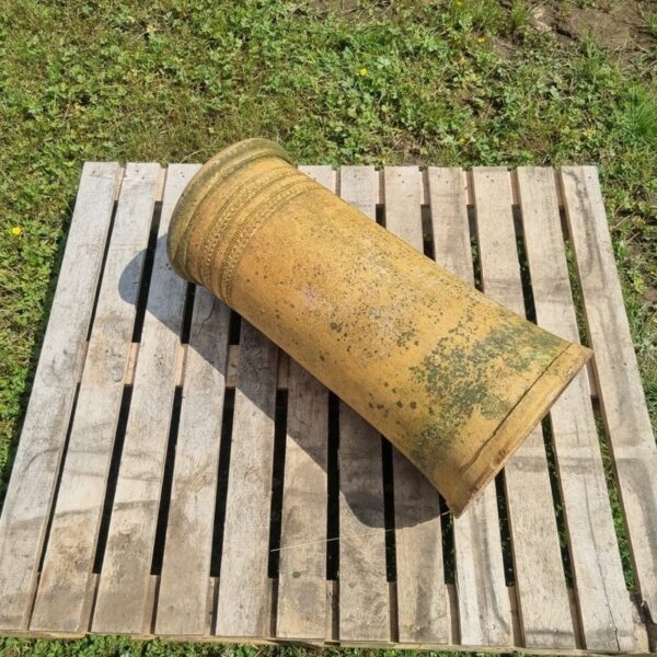 Beautiful Buff Decorative Round Chimney Pot The Reclaimed Company