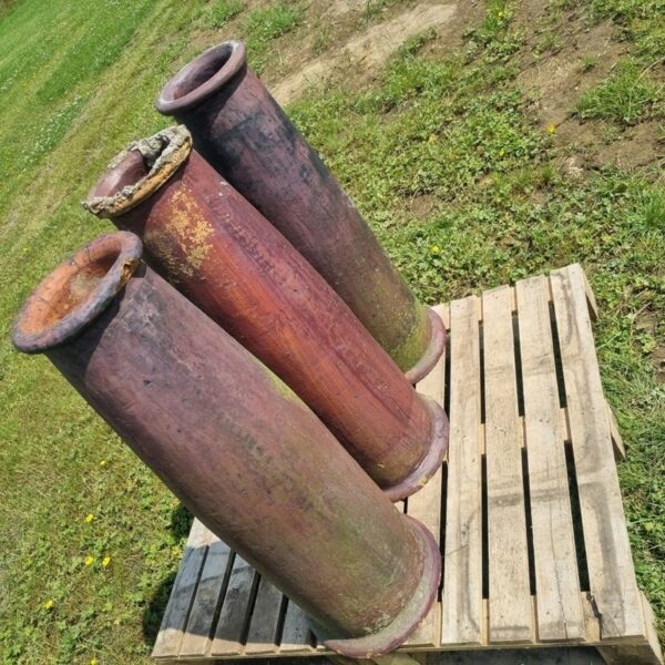 Tall Purple Round Taper Chimney Pot The Reclaimed Company