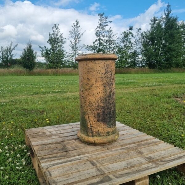 Buff Roll Top Chimney Pot The Reclaimed Company