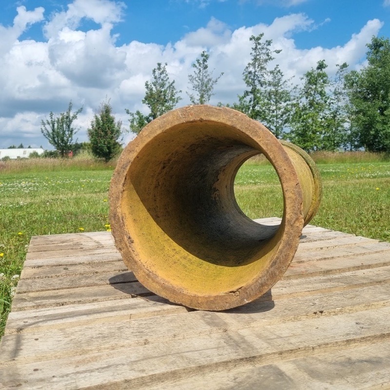 Beautiful Buff Decorative Round Chimney Pot The Reclaimed Company