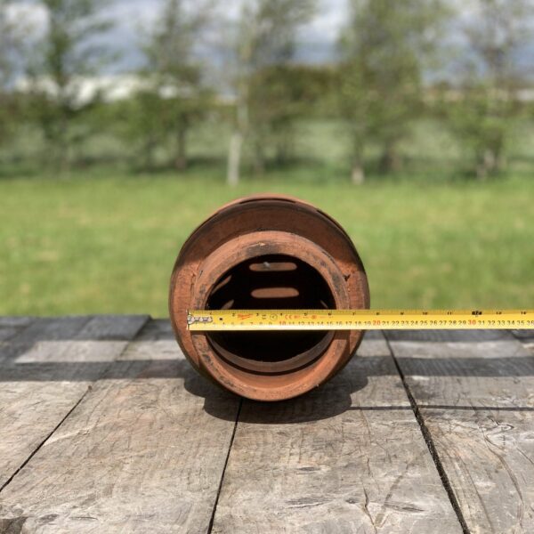 Alternative view of Clay chimney cowl | Chimney insert