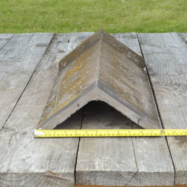 Alternative view of Concrete Angle Capped Ridge