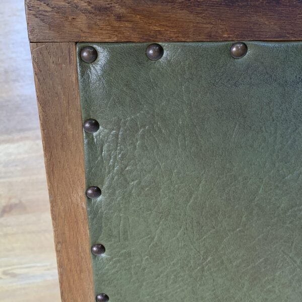 Green Arm Chair at The Reclaimed Company