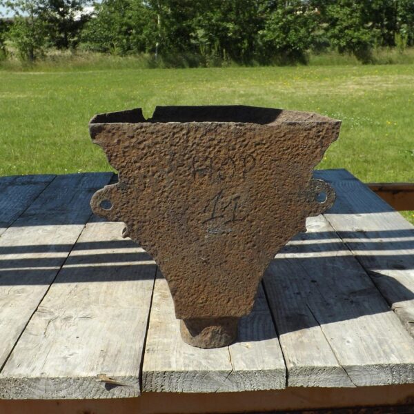 Alternative view of Hopper head | cast iron