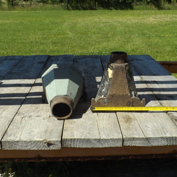 Alternative view of Hopper head | Cast iron