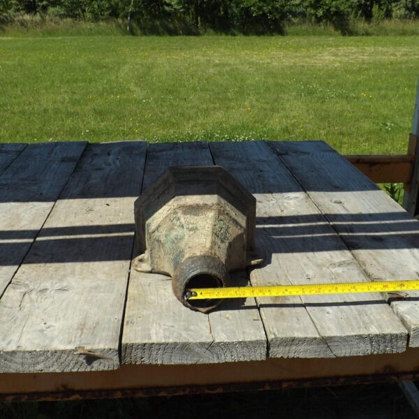 Alternative view of Hopper head | Cast iron