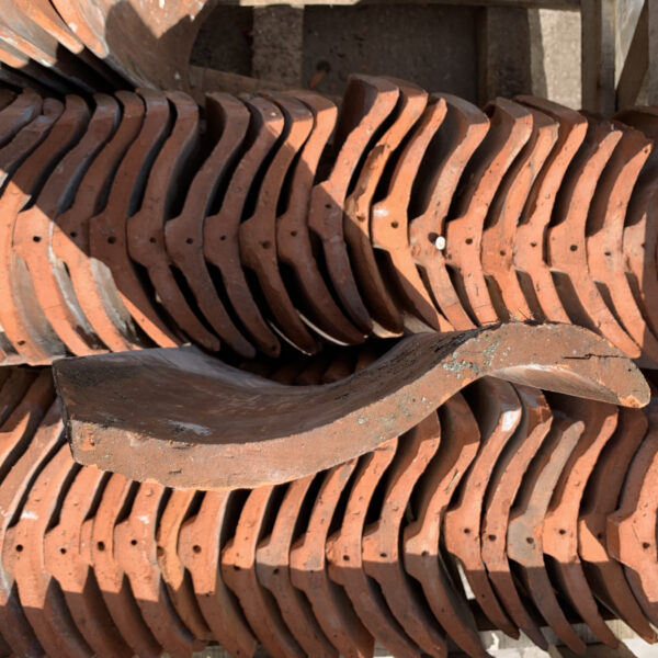 Pantile Clay Natural Red Weathered Reclaimed The Reclaimed Company