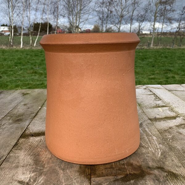 Red Chimney Pot Roll Top 300mm the reclaimed company