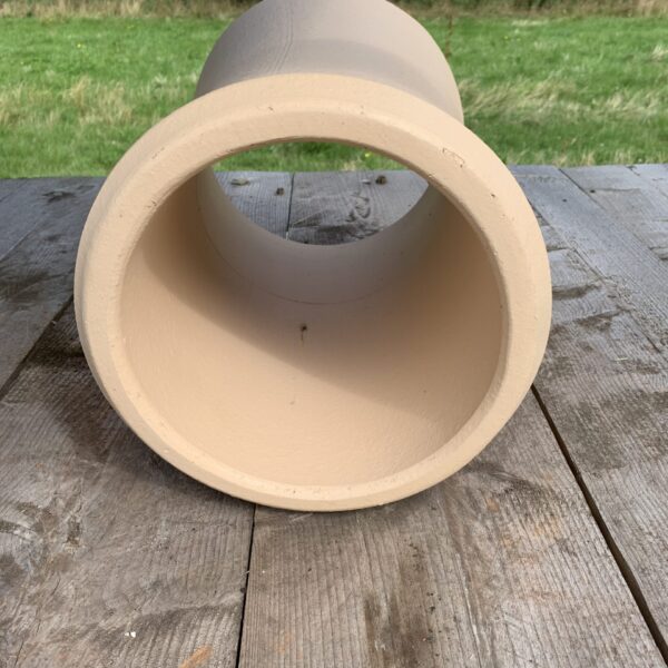 450mm buff chimney pot the reclaimed company