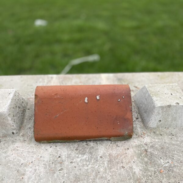 Reclaimed Red Terracotta Hogs Back Ridge Tile