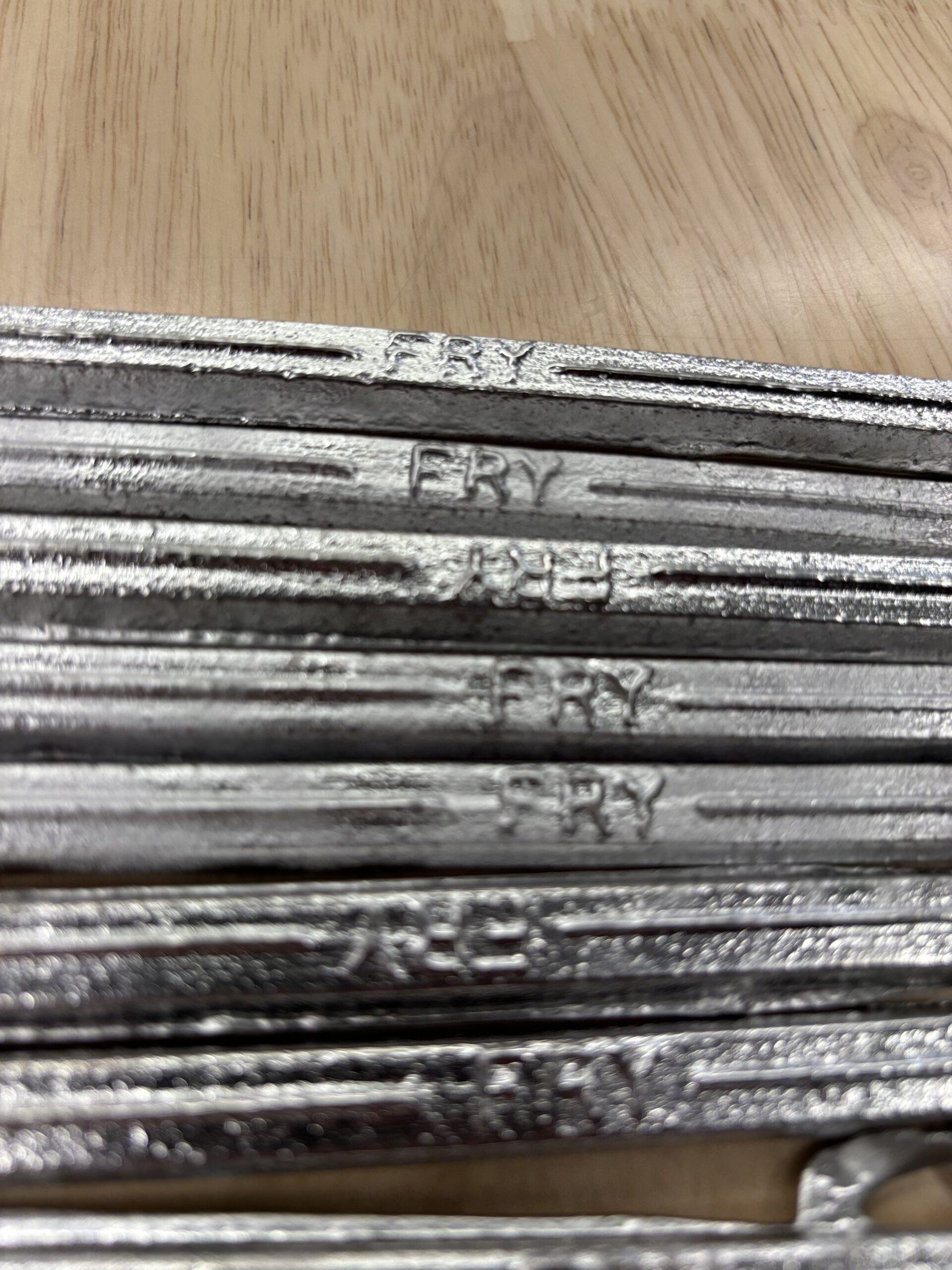 zinc solder sticks