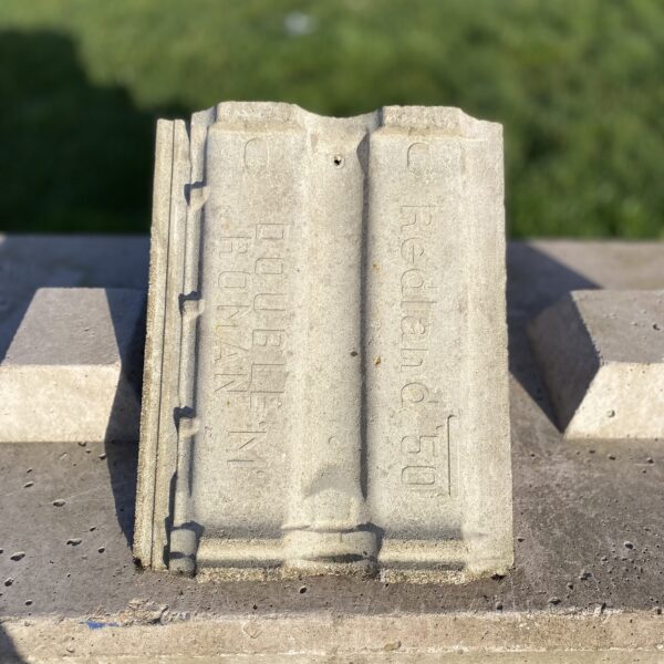 Redland 50 Double roman concrete tile.