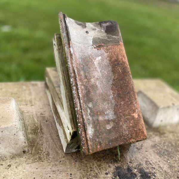 Alternative view of Reclaimed Concrete Single Pan Tile.