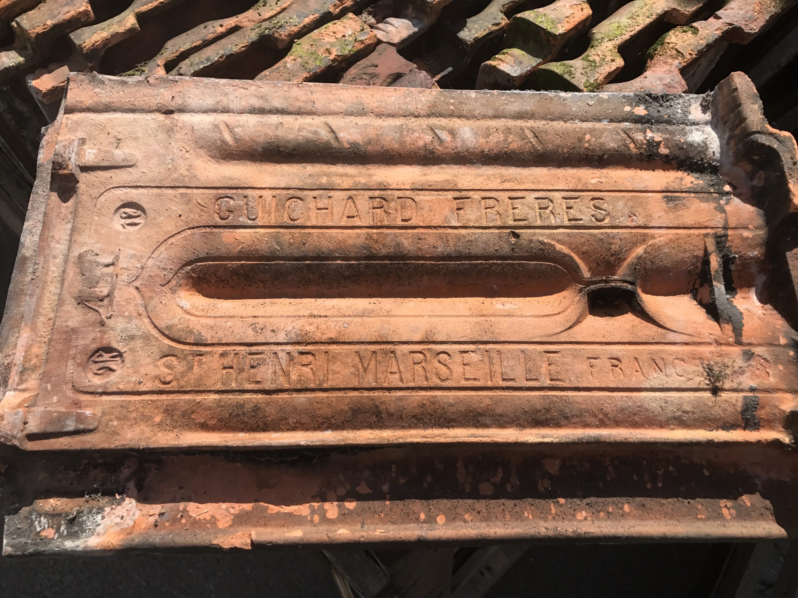 Second-hand and reclaimed stock in yard