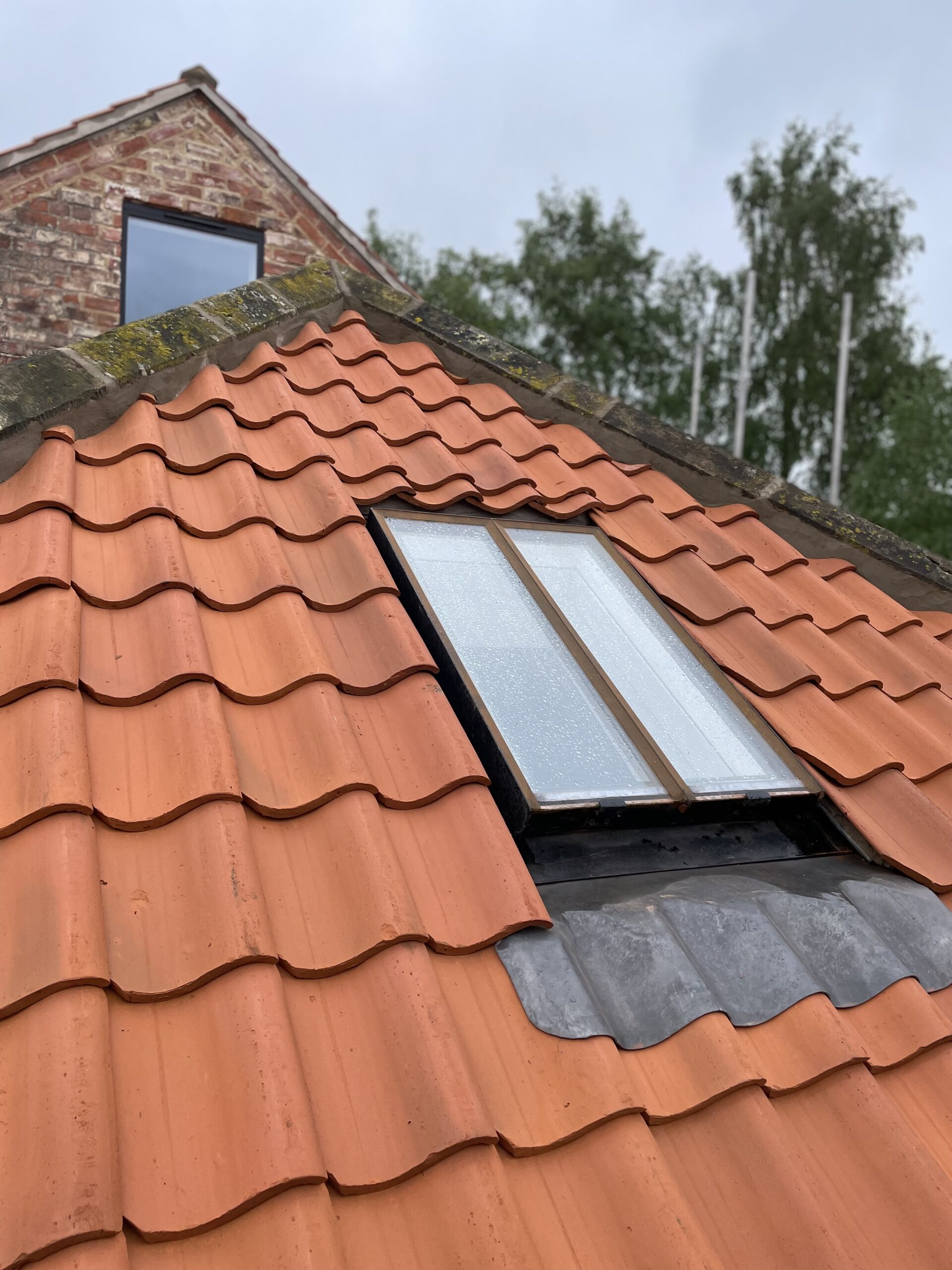 mixing old and new roofing materials
