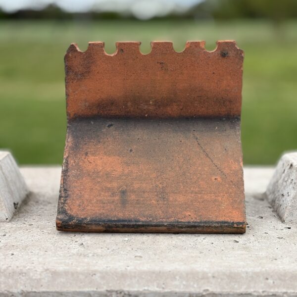 Decorative ridge tiles