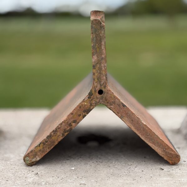 Alternative view of 5 x Decorative Clay Ridge Tiles