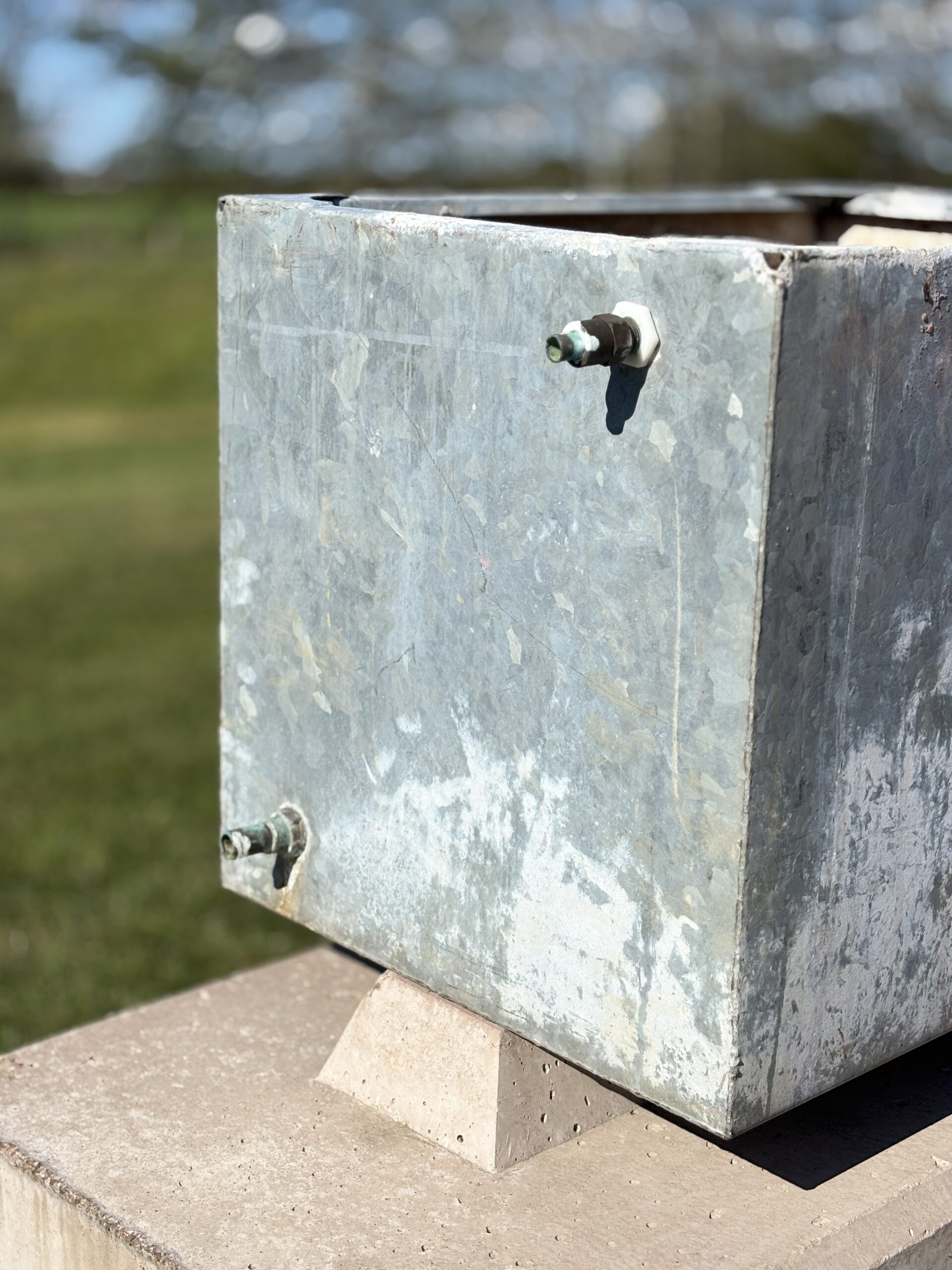 Small Salvaged Water Tank - Image 3