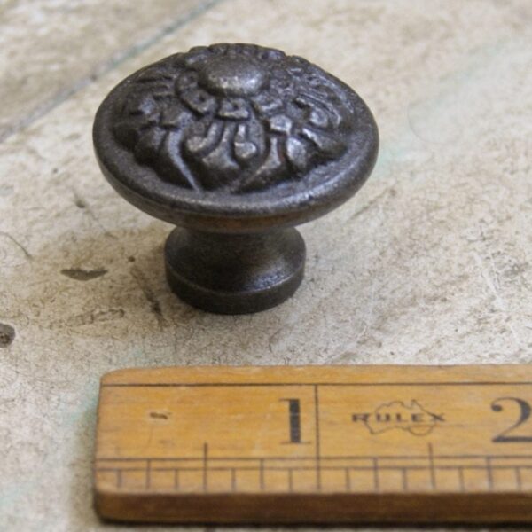 Knob INCA Antique Iron 35mm Diameter