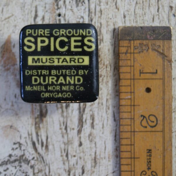 Ceramic Knob Square Design SPICES 38mm Square