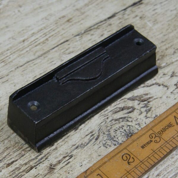 Rim Lock Keep Half Moon Heavy Cast Iron Medium tapered 120mm