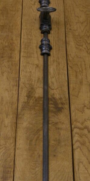 Espagnolette Lever Handle Left hand Cast Antique Iron Guides TBD