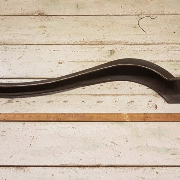 Alternative view of Table Leg CABRIOLE Shape Cast Antique Iron 710mm