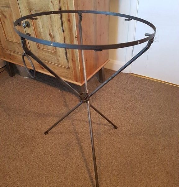 Table Underframe BISTRO Circular Folding Steel 730mm