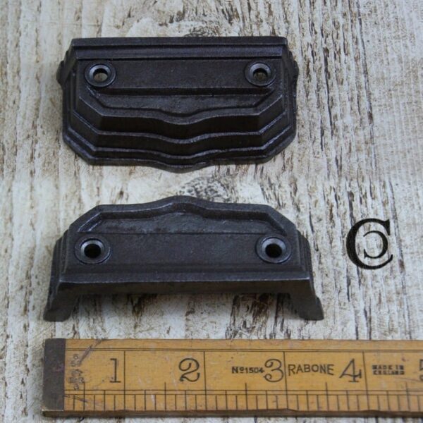 Rim Latch Keep for Slide Bolt Cast Iron Medium 90mm