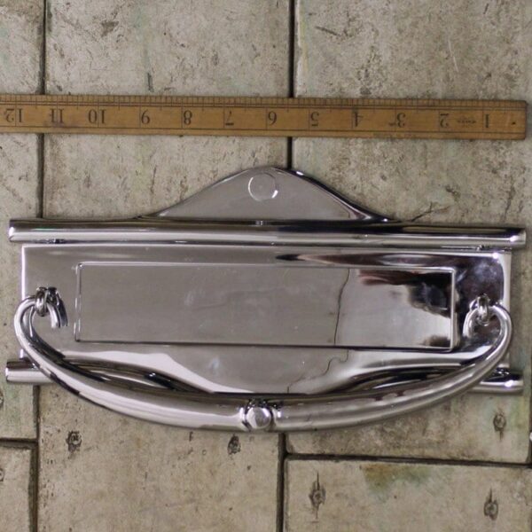 chrome letter box