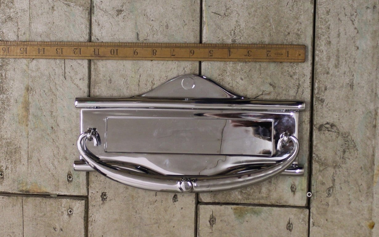 chrome letter box