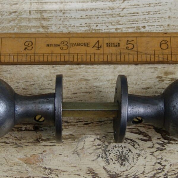 Door Ball Knob Cast Antique Iron 44mm