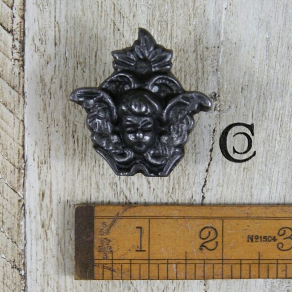 Knob FAIRY QUEEN Cast Antique Iron 45mm