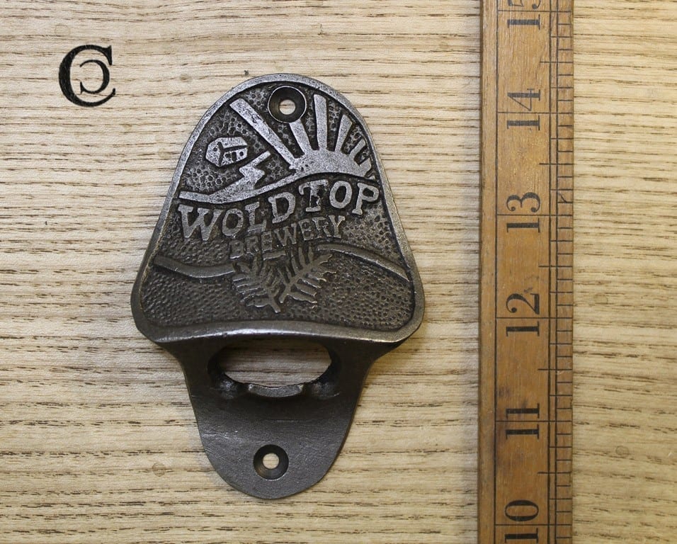 Bottle Opener Wall Mounted WOLD TOP BREWERY Cast Iron