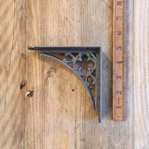 Shelf Bracket GOTHIC Design Ant Iron 125mm x 125mm