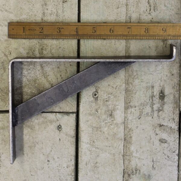 Shelf Bracket Window Box UTILITY Brace Lip Antique Iron 150mm x 225mm