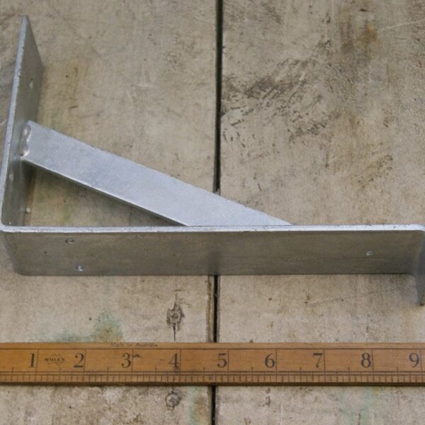 Shelf Bracket Window Box UTILITY Brace Lip Galv 150mm x 225mm