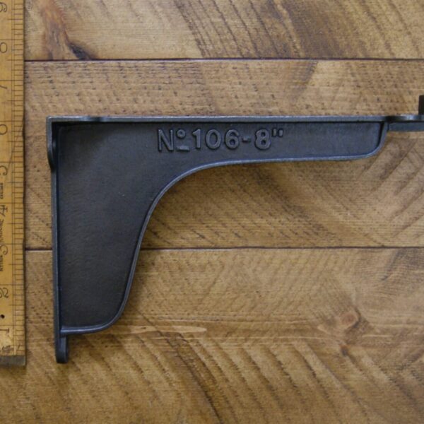 Shelf Bracket Lip Railway No 106-8" Window Box Cast Iron 225mm